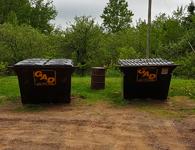 Onota dumpsters